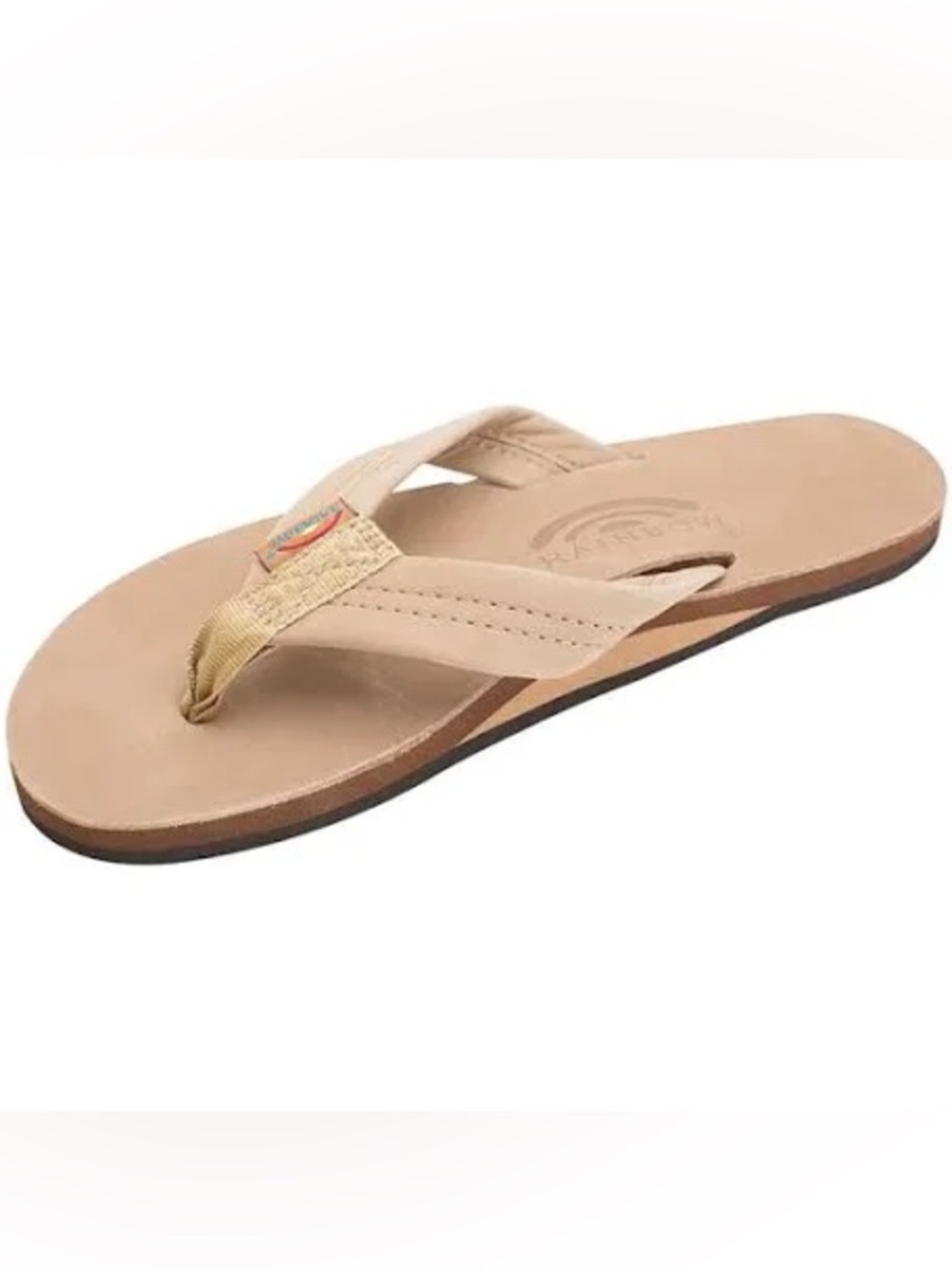 NWT RAINBOW Flip Flops